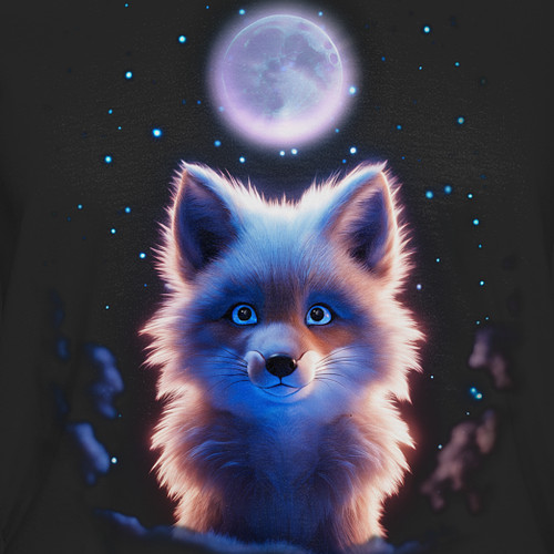 Moon wolf shirt - wolf, t-shirt
