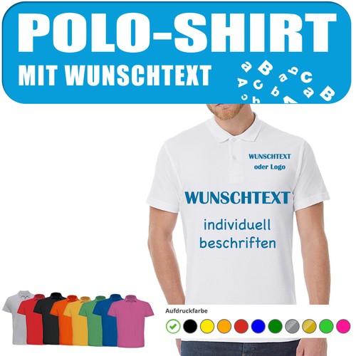 Polo shirt selbst gestalten - polo,