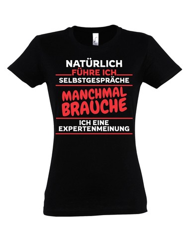 Damen shirt selbstgespräche - t-shirt,