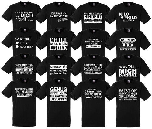 Sprüche shirt fun lustig - sprüche,