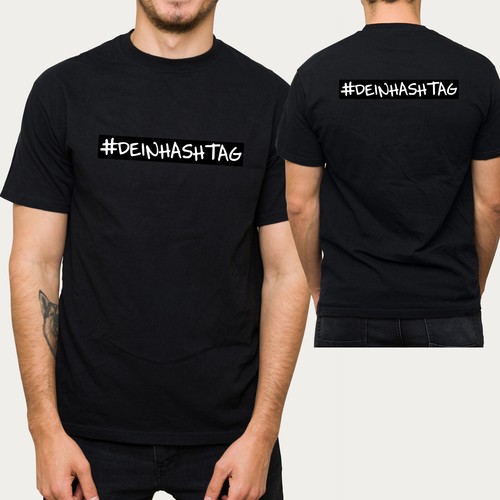 Eaks herren shirt dein - t-shirt, "#dein