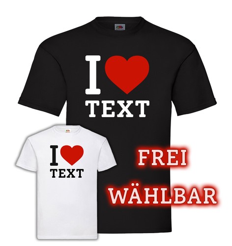 Love shirt herz herren - t-shirt,