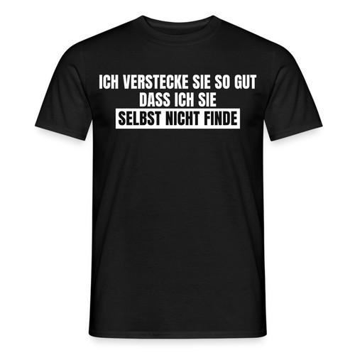 Ich verstecke sie - ich,