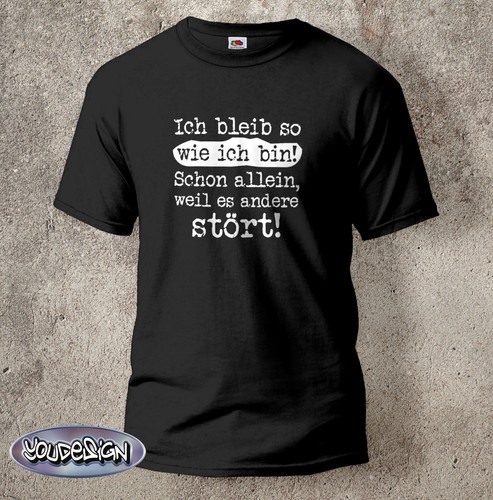 Ich bleib wie bin - wie,