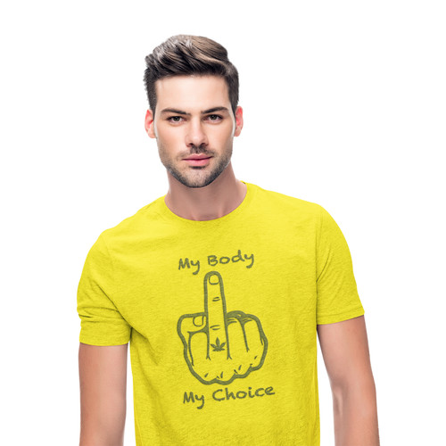 Shirt body my choice - t-shirt,