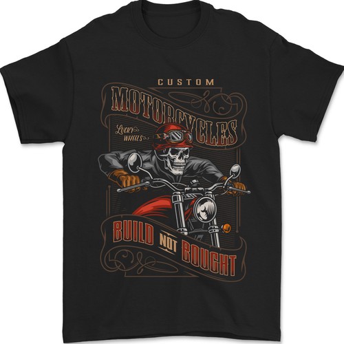 Selbstgebautes motorrad biker - selbstgebautes,