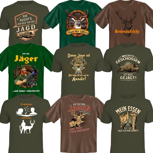 Shirt jagd jäger - jagd, förster