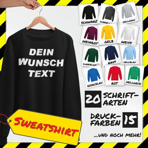 Sweatshirt druck pullover - sweatshirt,