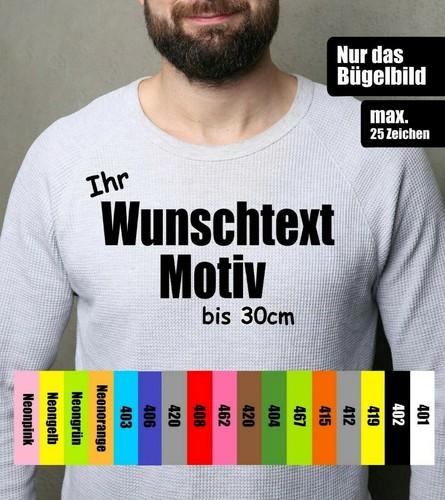 Bügelbild shirt aufdruck - t-shirt,
