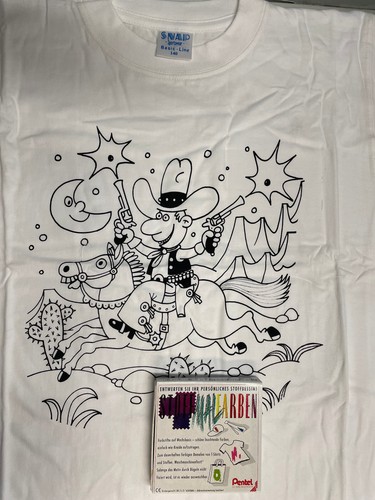 Textilmalerei shirt cowboy - textilmalerei,
